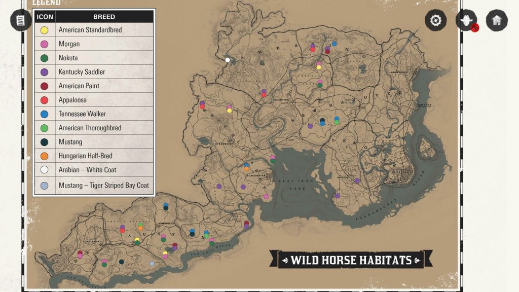 Red Dead Redemption 2 Map - Red Dead Redemption 2 - Posters and