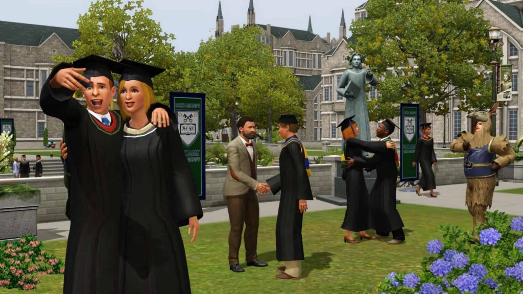 how to give presentation sims 4 university