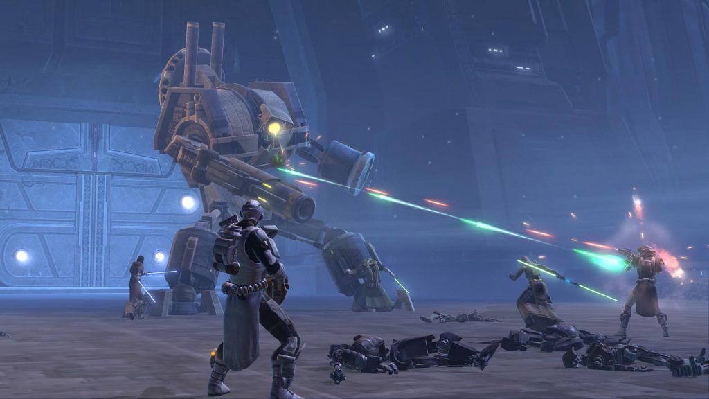 Among other MMORPG games Star Wars The Old Republic stands out as a narrative driven game.