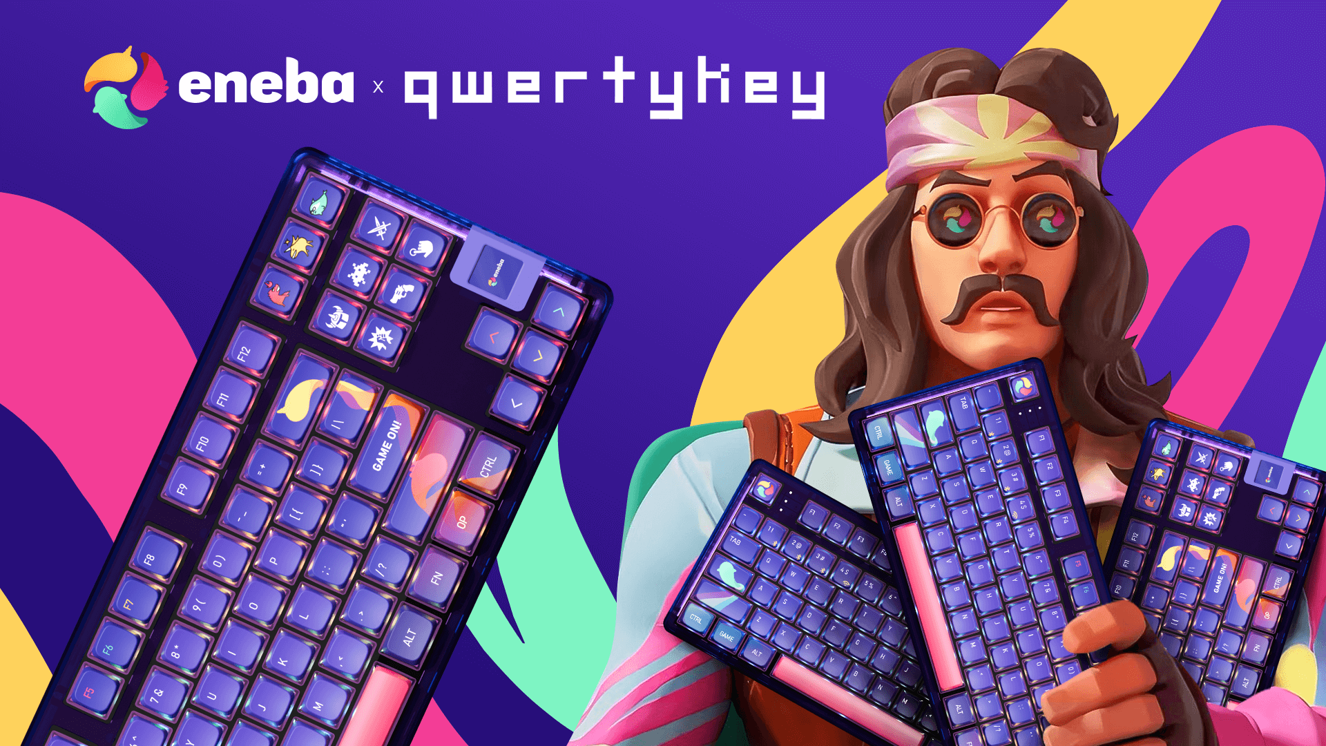 Eneba x Qwertykey keyboard